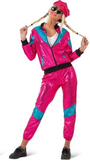 Fout Trainingspak Patsy Roze Pailletten Dames Roze, Multikleur - Print
