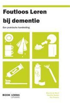 Foutloos leren bij dementie - Boek Maartje de Werd (9059319397)