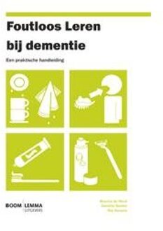 Foutloos leren bij dementie - Boek Maartje de Werd (9059319397)