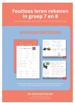 Foutloos leren rekenen in groep 7 en 8 -  Liesbeth van der Plas (ISBN: 9789493065086)