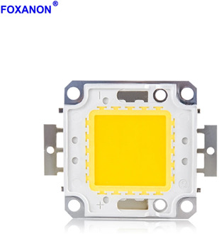 Foxanon 10W 20W 30W 50W 100W LED Beads Light DC12V-36V Matrix COB Integrated LED Lamp Chip SMD For DIY Floodlight Spotlight Bulb