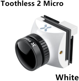 Foxeer Mini/Micro/Nano Tandeloze 2 Cmos 1/2 1200TVL Pal/Ntsc 4:3 16:9 Fpv Osd Camera Natuurlijke afbeelding Voor Rc Fpv Racing Drone Micro wit