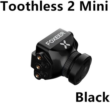Foxeer Mini/Micro/Nano Tandeloze 2 Cmos 1/2 1200TVL Pal/Ntsc 4:3 16:9 Fpv Osd Camera Natuurlijke afbeelding Voor Rc Fpv Racing Drone Mini zwart