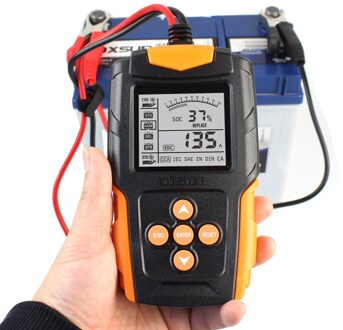 FOXSUR 12 V digitale Batterij Analyzer auto batterij tester Professionele Diagnostic Tool voor loodaccu CCA IR SOH meting
