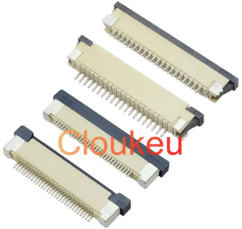 FPC FFC 0.5/1.0mm connector socket 4P 5P 6P 7P 8P 10P 12P 14P 16P 18P 20P 22P 24P 26P 28P 30P Drawer type Upper contact