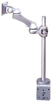 FPMA-D920 - draai-en kantelbare monitorarm - geschikt voor monitoren t/m 30 inch - zilver