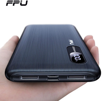 FPU Power Bank 20000mah Portable Charging Charger Powerbank 20000 mah Mobile Phone External Battery Pack Poverbank For Xiaomi mi