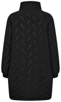 Fqcrown-jacket black - maat XS Zwart