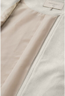 Fqduva waistcoat moonbeam - maat XL Ecru