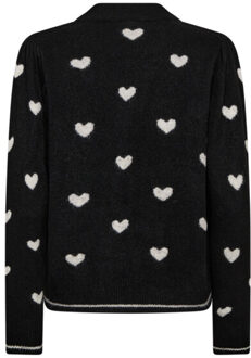 Fqfaith trui zwar Zwart - S