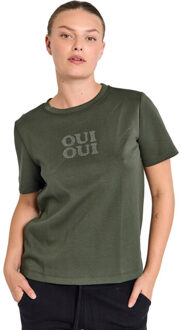 Fqmalak-tee kombu green Groen - L