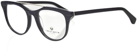 Fr22152 Textuur Acetate Bril Zwart - One Size