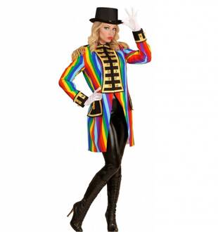 Frackjas regenboog dames Multikleur - Print