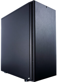 Fractal Design Define C Midi-tower PC-behuizing Mat zwart 2 voorgeïnstalleerde ventilators, Stoffilter