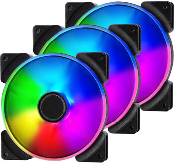 Fractal Design Ventilateur PC Prisma AL-14 ARGB PWM 3-pack - 140 mm