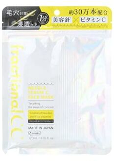 Fractional CC Needle Serum C Face Mask 6 pcs