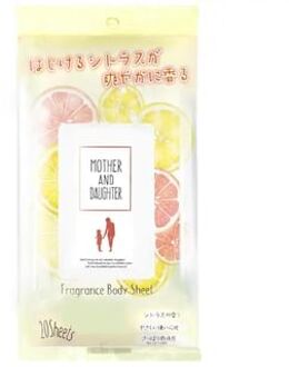 Fragrance Body Sheet Citrus Fragrance 20 pcs