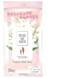 Fragrance Body Sheet Muguet Fragrance 20 pcs