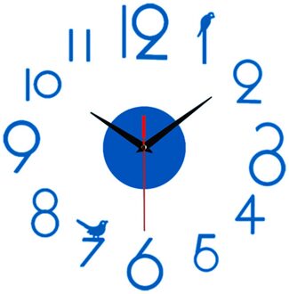 Frameloze Diy Muur Mute Klok 3D Spiegel Oppervlak Sticker Home Office Decor Stickers Woonkamer Thuis Badkamer Muur Decoratie