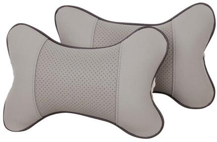 Franchise1PC Car Auto Seat Hoofd Hals Rest Kussen Hoofdsteun Kussen Pad Aankomst #0701 Grijs