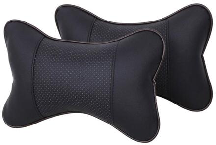 Franchise1PC Car Auto Seat Hoofd Hals Rest Kussen Hoofdsteun Kussen Pad Aankomst #0701 zwart