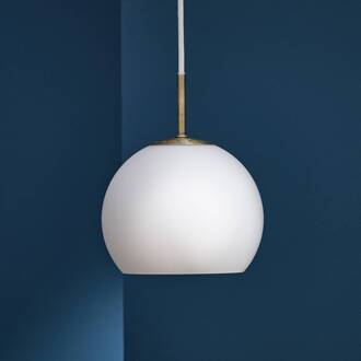 Frandsen Ball hanglamp, opaal wit, Ø 18 cm, glas opaalwit