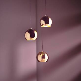 Frandsen hanglamp Bal van koper, Ø 18 cm koperkleurig