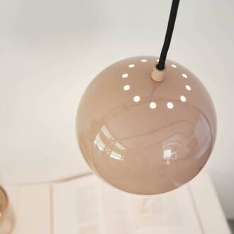 Frandsen hanglamp Ball, nude, Ø 18 cm naakt