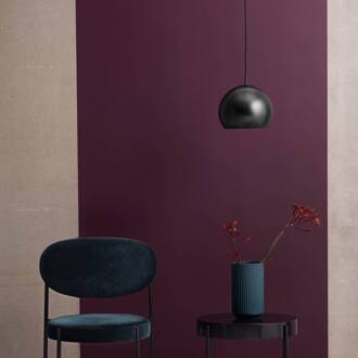 Frandsen Hanglamp Ball, Ø 25 cm, mat zwart zwart mat