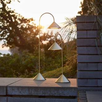 Frandsen LED tafellamp Grasp, messingkleurig, hoogte 47 cm