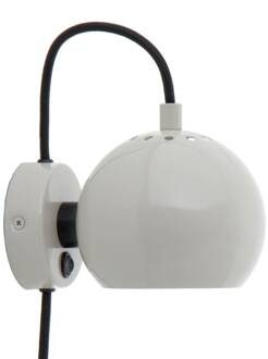Frandsen wandlamp Bal Magneet, lichtgrijs glanzend