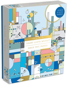 Frank Lloyd Wright City By The Sea 1000 Piece Foil Puzzle -  Galison (ISBN: 9780735367500)