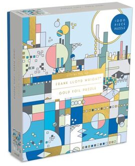 Frank Lloyd Wright City By The Sea 1000 Piece Foil Puzzle - Galison