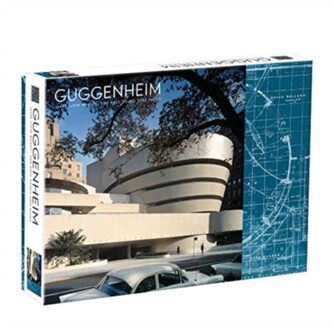 Frank Lloyd Wright Guggenheim 2-Sided 500 Piece Puzzle - Galison