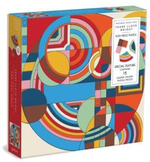 Frank Lloyd Wright Hoffman House Rug 500 Piece Puzzle With Shaped Pieces - Galison (ISBN: 9780735370104)