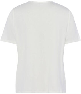 Frank Walder Blouse korte mouw nos716426 Wit - 44