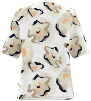 Frank Walder Blouse korte mouw nos716430 Oranje - 46