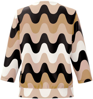 Frank Walder Blouse lange mouw nos725421 Beige - 40