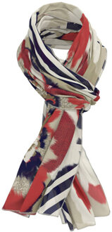 Frank Walder Shawl nos725770 Rood - One size