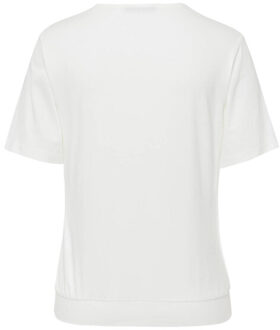 Frank Walder Top korte mouw nos714404 - maat 46 Wit