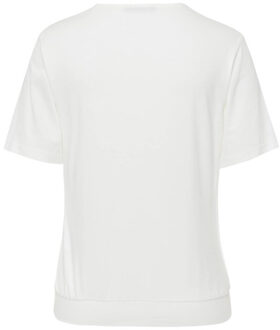 Frank Walder Top korte mouw nos714404 - maat 48 Wit