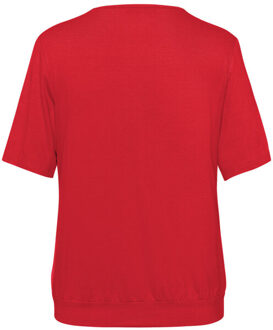 Frank Walder Top korte mouw nos714404 Rood - 40