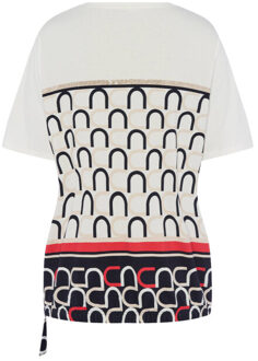 Frank Walder Top korte mouw nos716403 - maat 48 Rood