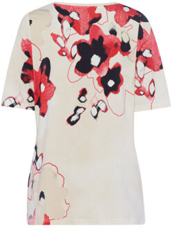 Frank Walder Top korte mouw s61102407 - maat 48 Rood