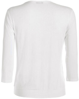 Frank Walder Top lange mouw nos722426 Ecru - 40
