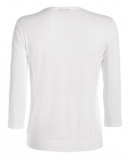 Frank Walder Top lange mouw nos722426 Ecru - 46