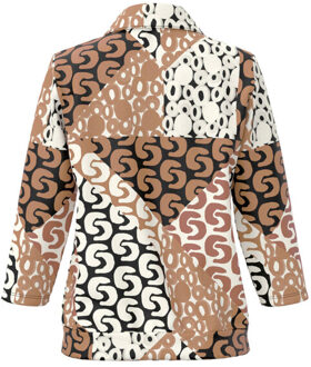 Frank Walder Top lange mouw nos725407 Beige - 44