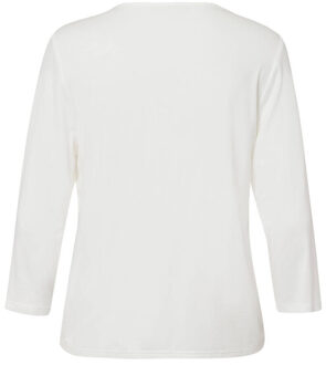 Frank Walder Top lange mouw nos725430 Wit - 44