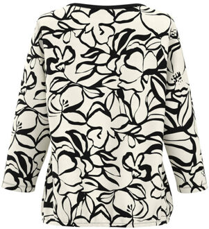 Frank Walder Top lange mouw w51208421 - maat 40 Beige