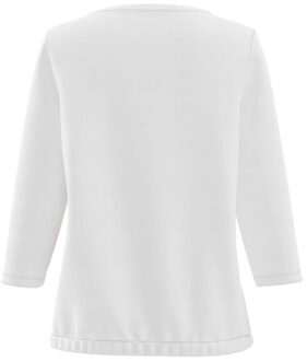 Frank Walder Top lange mouw w521092 - maat 44 Wit